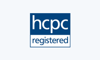 Registered with the Health and Care Professions Council